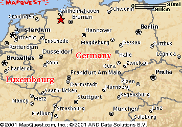 a map of Germany