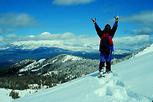 winter activities in Keytsone, Colorado. snow boarding, show shoeing